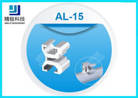 एल्यूमीनियम पाइप कनेक्ट के लिए AL-15 पाइप समानांतर कनेक्टर डबल साइड बाहरी दीवार