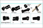 Lean Pipe Joint Black Metal Pipe Connectors for Flexible Storage Pipe Rack System