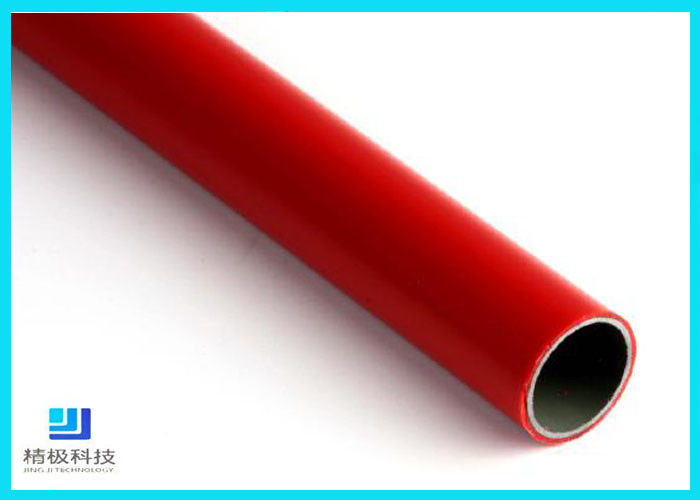 Q235 Steel Pipe PE/ABS Coated Lean Tube OD 28mm For Production Line