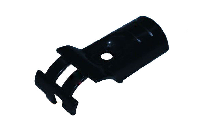 Black ABS Coated Metal Pipe Joints For Storage Rack / Warehouse Rack System