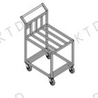 Handcart - Flatbed Cart, Customizable in Size and Material
