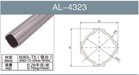 गाढ़ा एल्यूमीनियम मिश्र धातु ट्यूब 6063 T5 हैवी ड्यूटी AL-4323 व्यास 43 मिमी मोटाई 2.3 मिमी