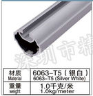 चीन औद्योगिक 28 मिमी एल्यूमिनियम मिश्र धातु टी-स्लॉट फ्रेम प्रोफाइल पाइप