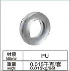 पु 28 मिमी AL-102 एल्यूमीनियम मिश्र धातु प्रोफ़ाइल कनेक्टर ISO9001