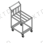 Handcart - Flatbed Cart, Customizable in Size and Material
