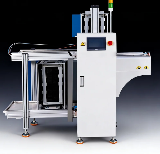 Manual Adjustment Width Adjustment SMT PCB Conveyor Compatible with PCB Thickness 0.4 to 5 Mm SMT PCB Transfer Equipment